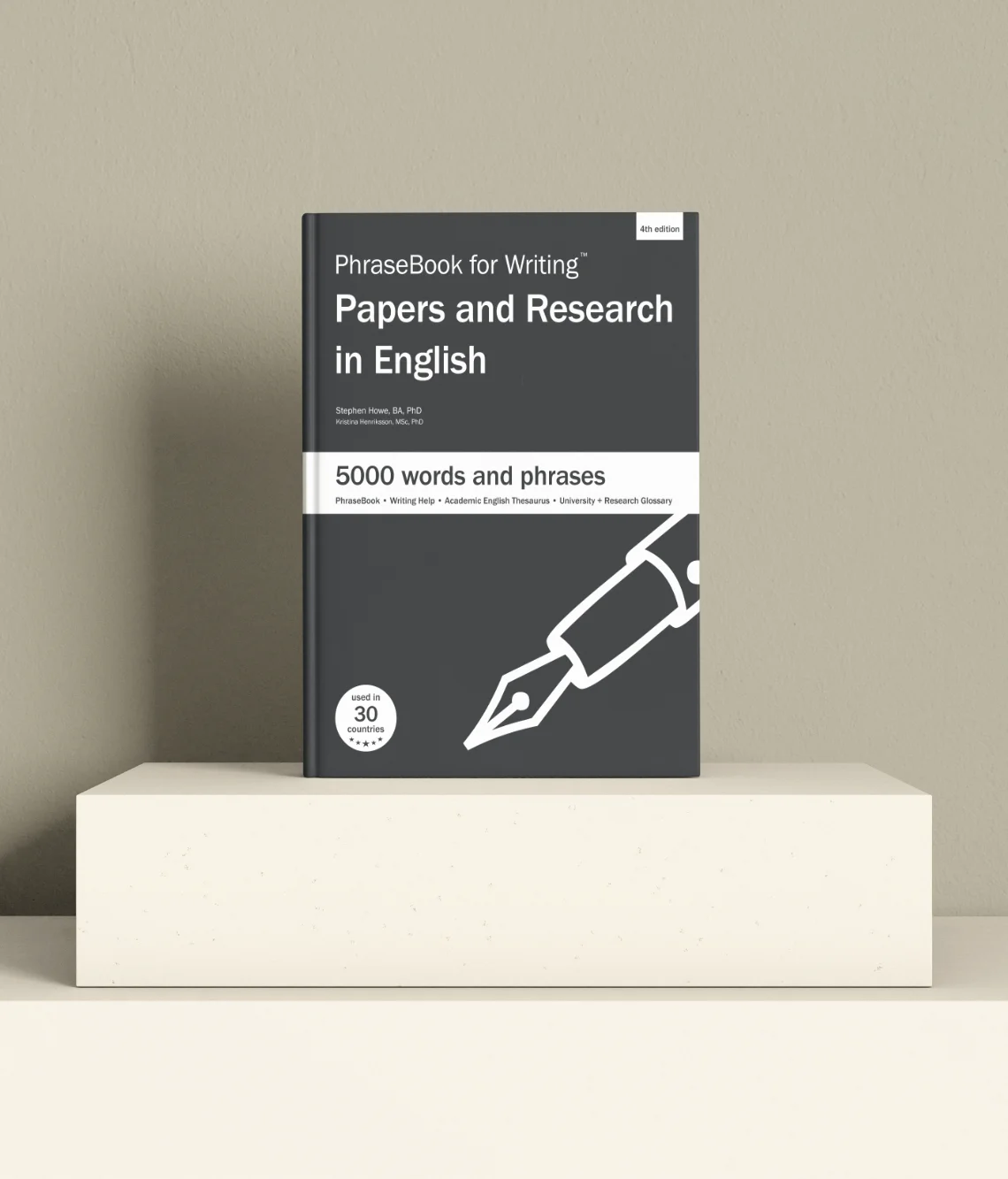 phrasebook writing papers research in english front cover